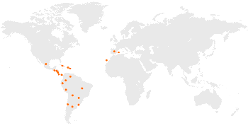 mapa mundi donde se ven los países donde llega renov-arte.es