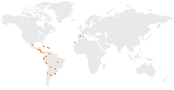 mapa mundi donde se ven los países donde llega renov-arte.es