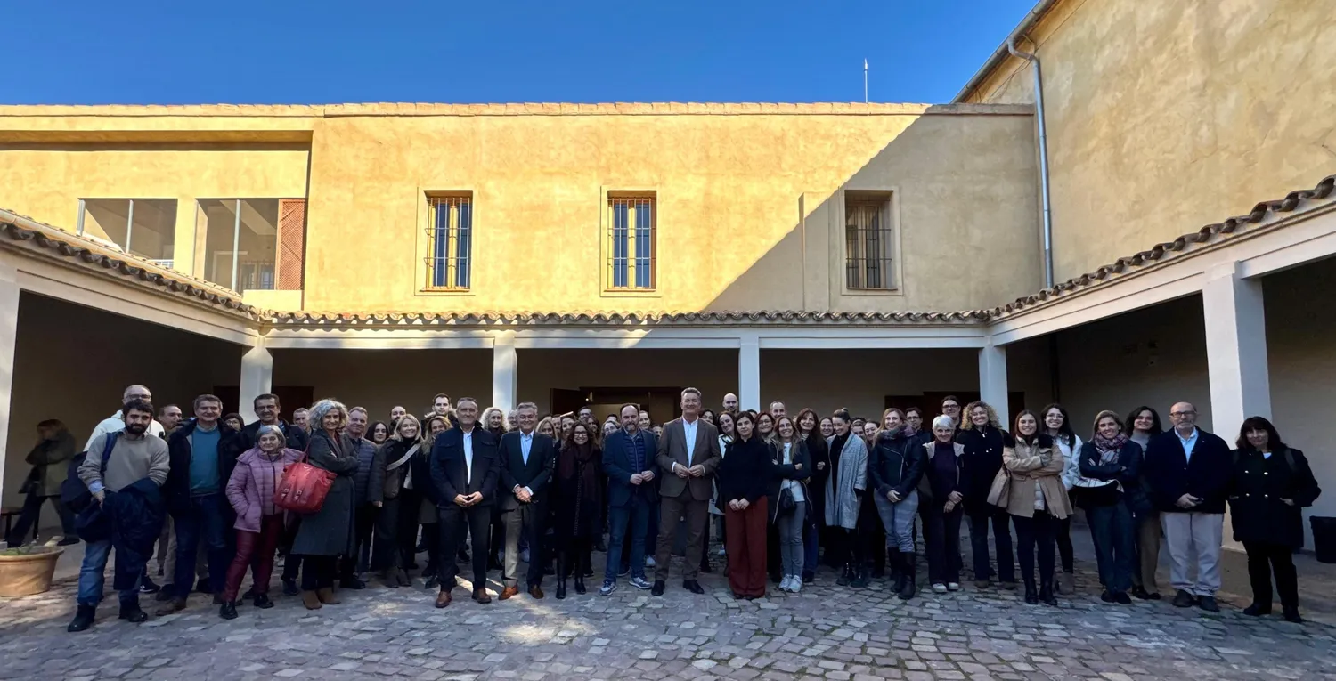 Clausura de las Jornadas de Energías Renovables en el CEACV con el vicepresidente Vicente Martínez Mus y el equipo técnico de la Generalitat Valenciana