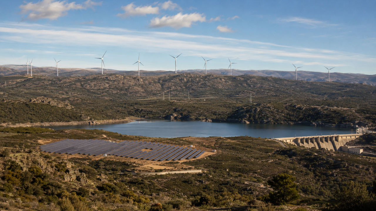 Las renovables rozan el 57% de la electricidad española en 2025 con el autoconsumo